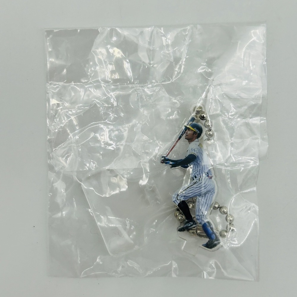 Hanshin Tigers Charm White Statue Japan Baseball Keychain Acrylic NPB NEW Osaka